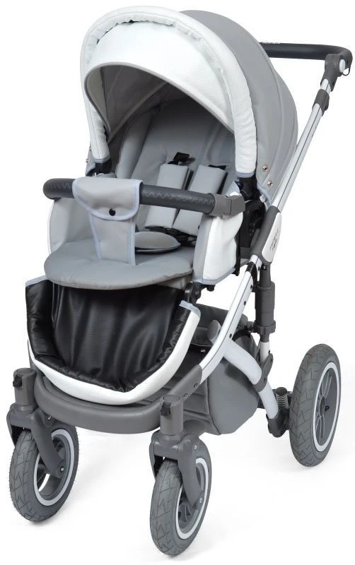 Baby Merc Faster 3 Exclusive Grey Kinderwagen Incl. Autostoel F8 - Afbeelding 6
