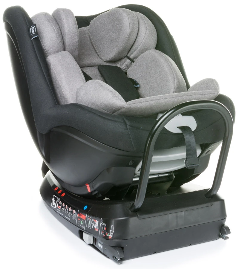 4Baby Nano Grey 360° I-Size Autostoel 0-18 Kg 6889 - Afbeelding 3