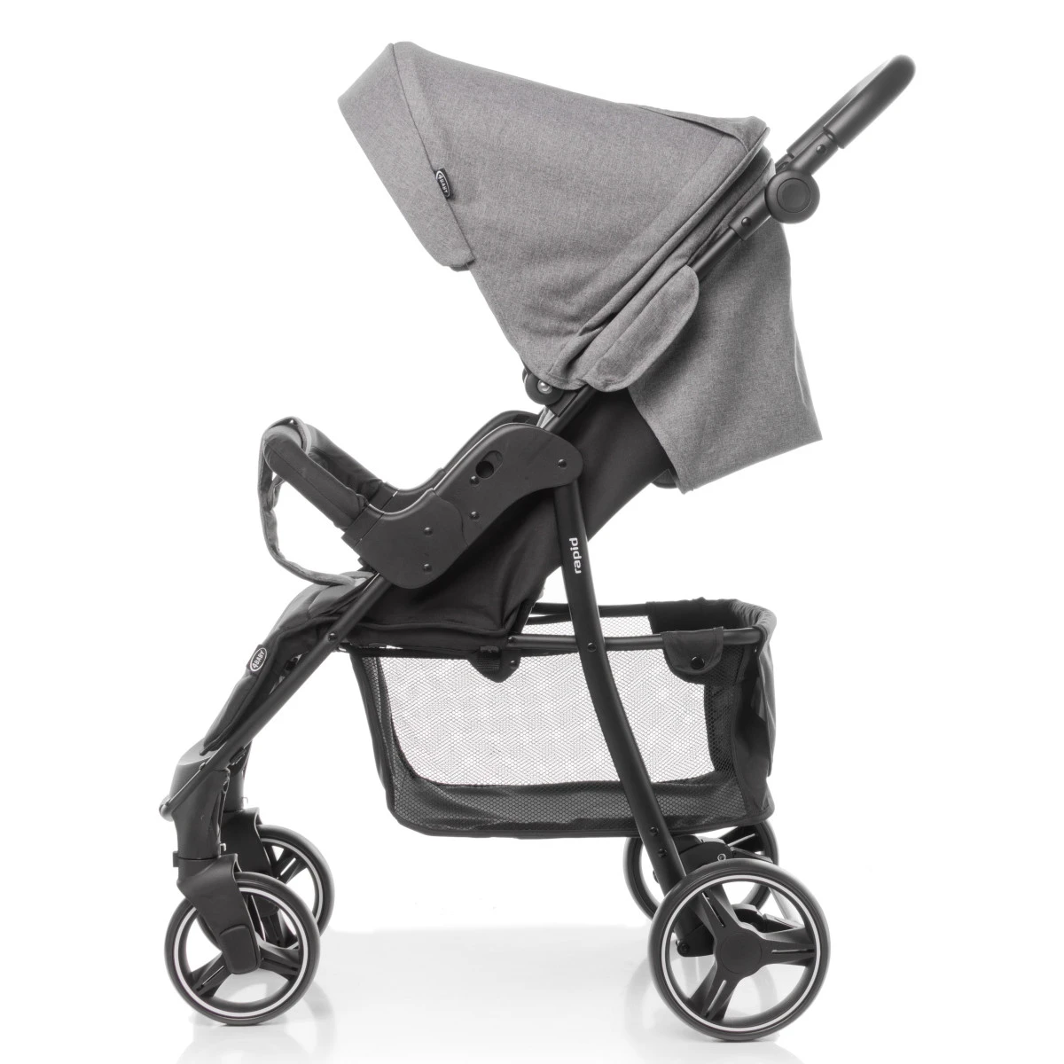 4Baby Rapid XXIII Grey Melange Wandelwagen - Afbeelding 3