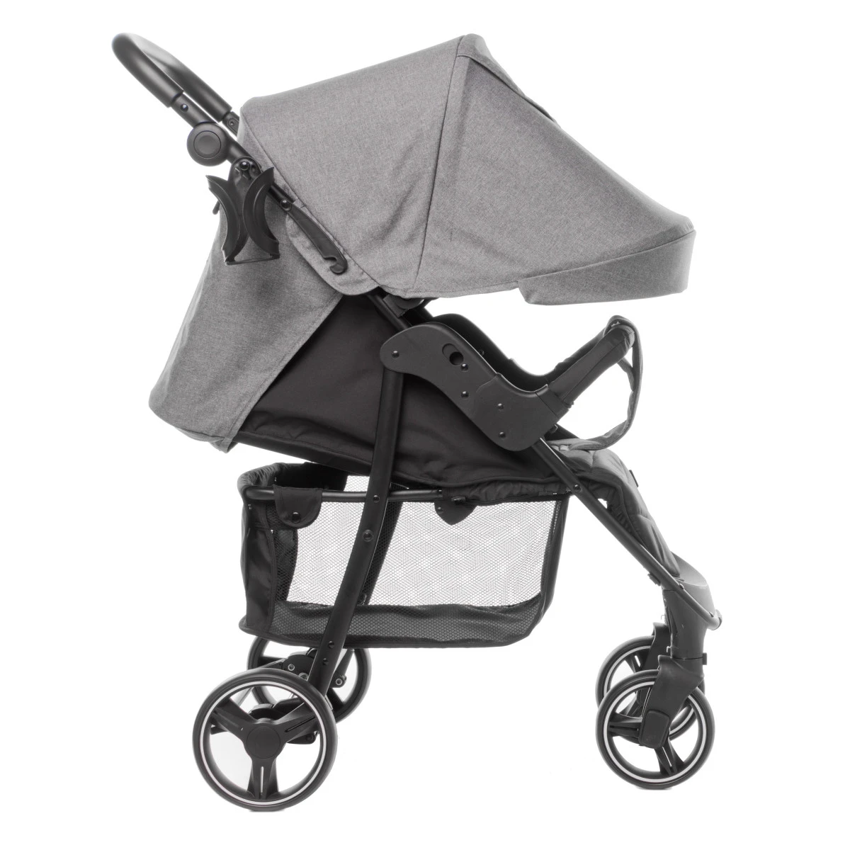 4Baby Rapid XXIII Grey Melange Wandelwagen - Afbeelding 4