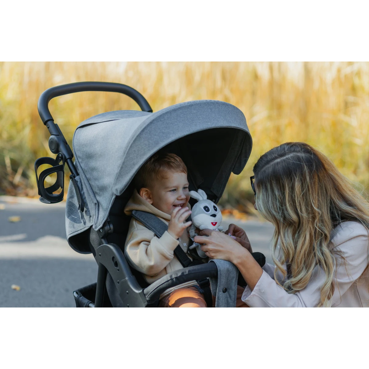 4Baby Rapid XXIII Grey Melange Wandelwagen - Afbeelding 16