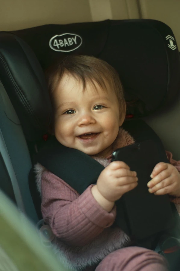 4Baby Roto-Fix Grey 360º 0-36 Kg Isofix Autostoel - Afbeelding 12