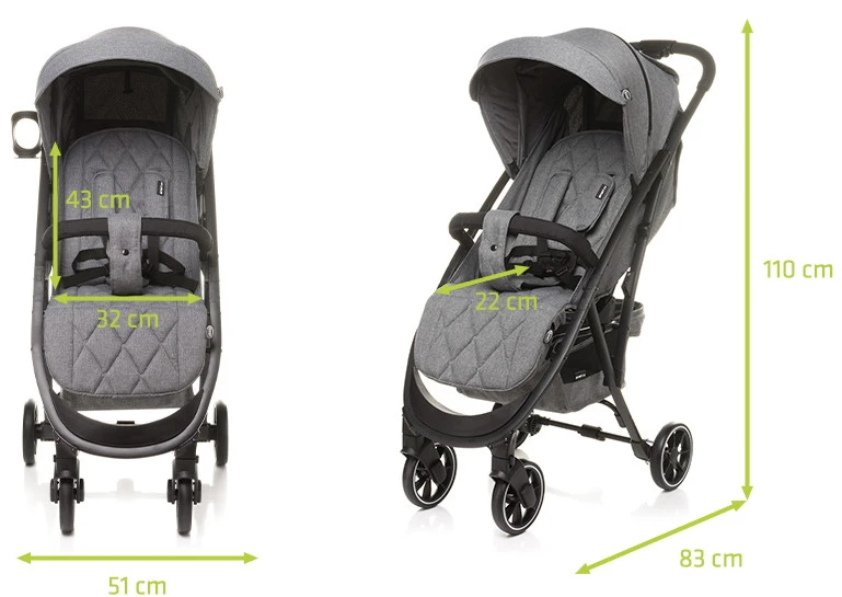 4Baby Smart 2.0 Beige Wandelwagen Incl. Beenkap - Afbeelding 10