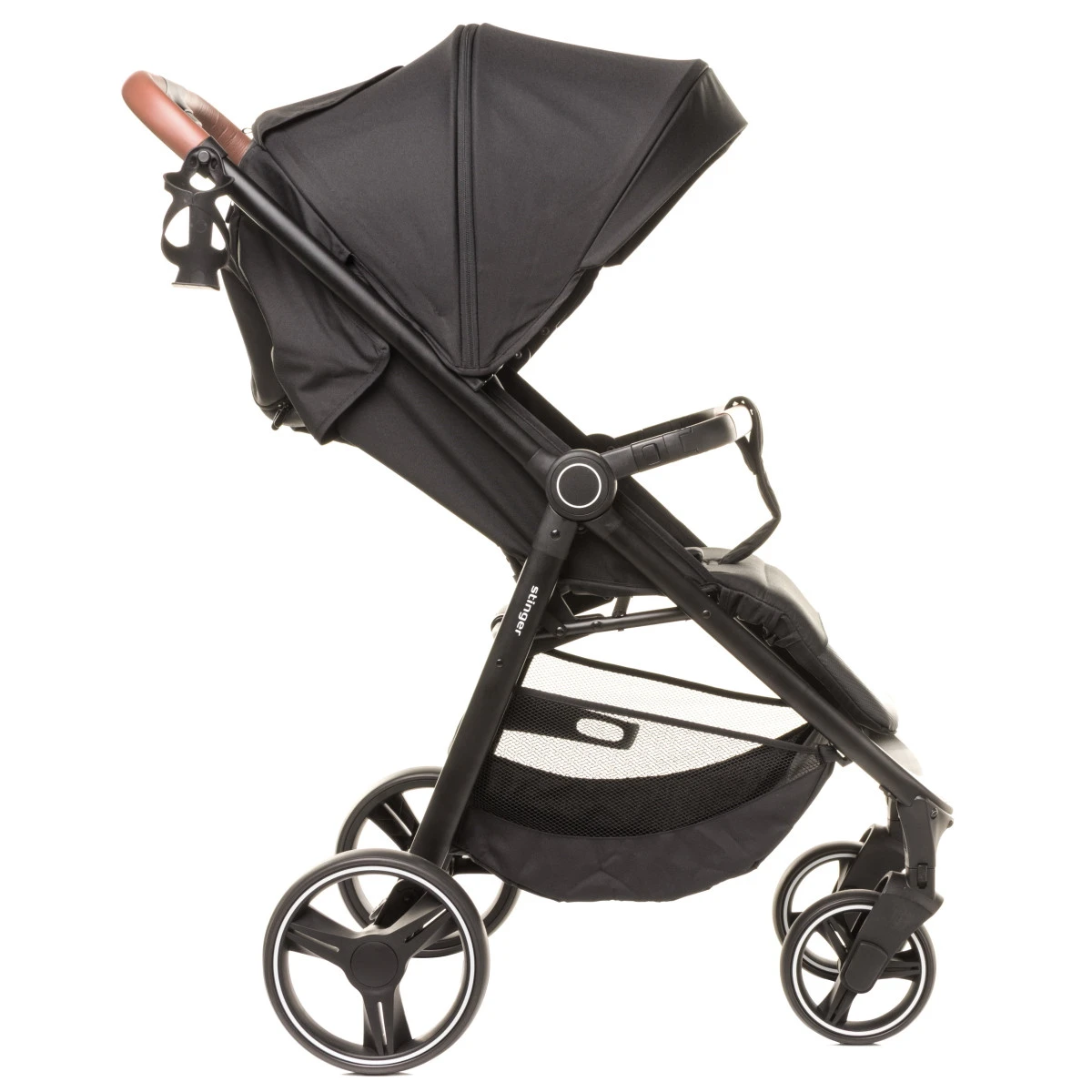 4Baby Stinger XXIII Black Wandelwagen - Afbeelding 4