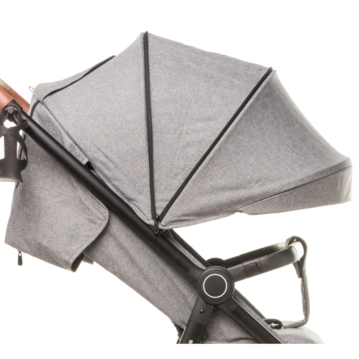 4Baby Stinger XXIII Melange Grey Wandelwagen - Afbeelding 7