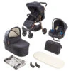 Babygo Style Black Rose 3-in-1 Kinderwagen Incl. Autostoel 6321
