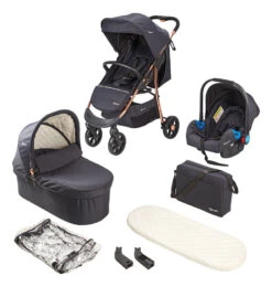 Babygo Style Black Rose 3-in-1 Kinderwagen Incl. Autostoel 6321