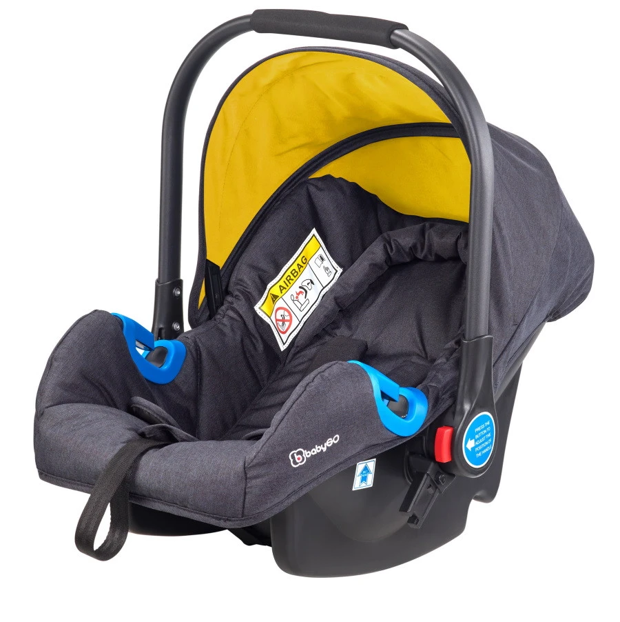 Babygo Style Mustard 3-in-1 Kinderwagen Incl. Autostoel 6322 - Afbeelding 10