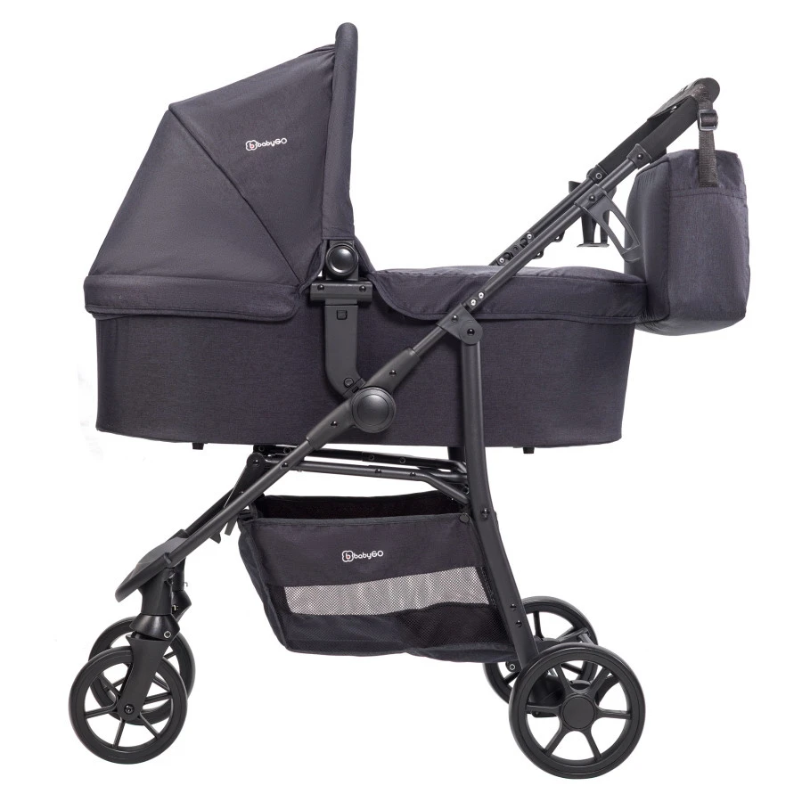 Babygo Style Mustard 3-in-1 Kinderwagen Incl. Autostoel 6322 - Afbeelding 2