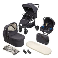 Babygo Style Black 3-in-1 Kinderwagen Incl. Autostoel 6323