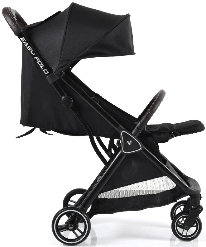 Cangaroo Easy Fold Black Wandelwagen - Afbeelding 2