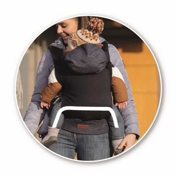 Momi Collet Grey Ergonomische Draagzak NOSI00003 - Afbeelding 7