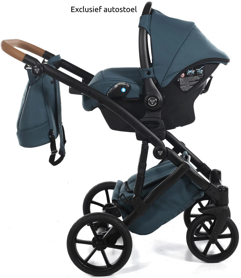 Tako Space Turquoise Kinderwagen Incl. Tas 03 - Afbeelding 15