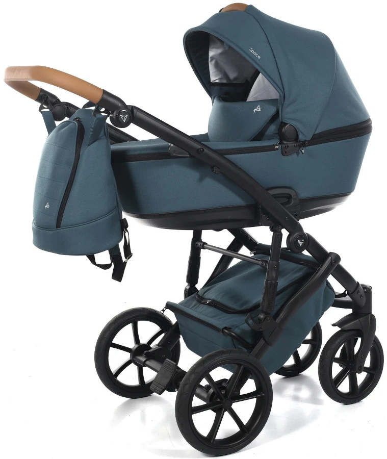 Tako Space Turquoise Kinderwagen Incl. Tas 03 - Afbeelding 5