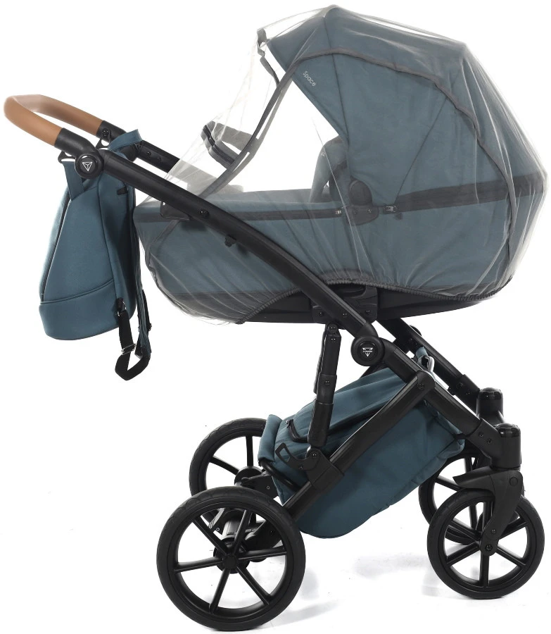 Tako Space Turquoise Kinderwagen Incl. Tas 03 - Afbeelding 7