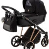 Adamex Belissa Special Edition Black/Rose 2-in-1 Kinderwagen PS-571