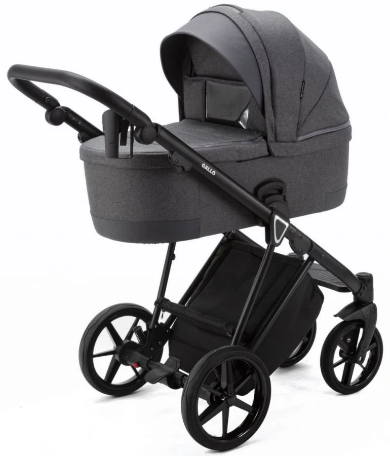 Adamex Gallo Graphite 2-in-1 Kinderwagen GA-3 - Afbeelding 2