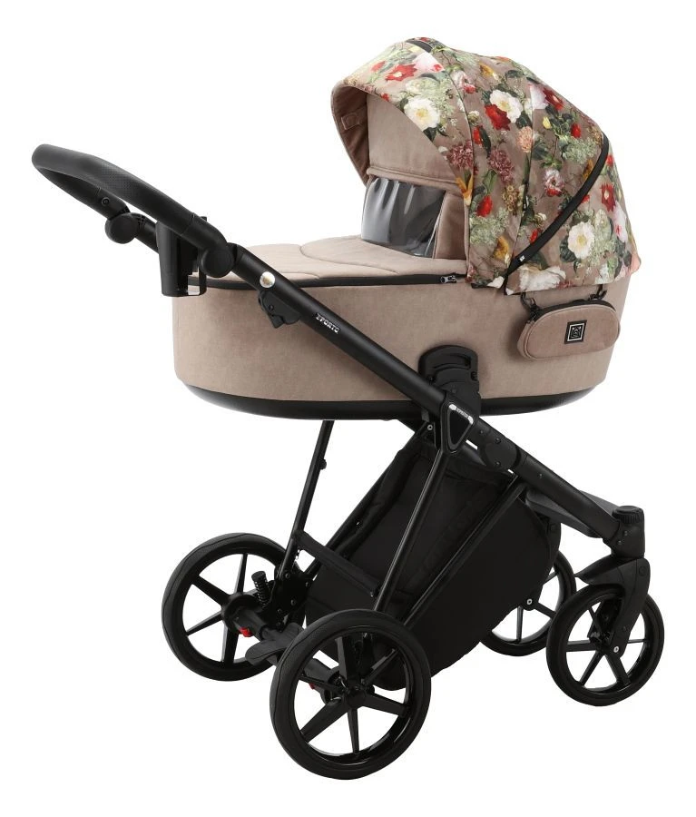 Adamex Porto Flowers Beige 2-in-1 Kinderwagen FL-5 - Afbeelding 2