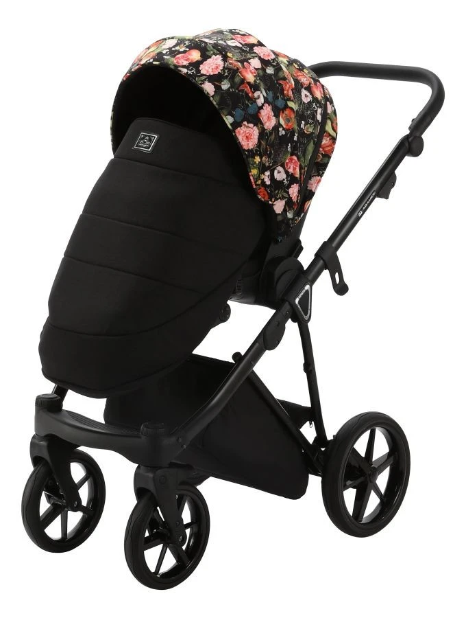 Adamex Porto Flowers Black 2-in-1 Kinderwagen FL-1 - Afbeelding 7