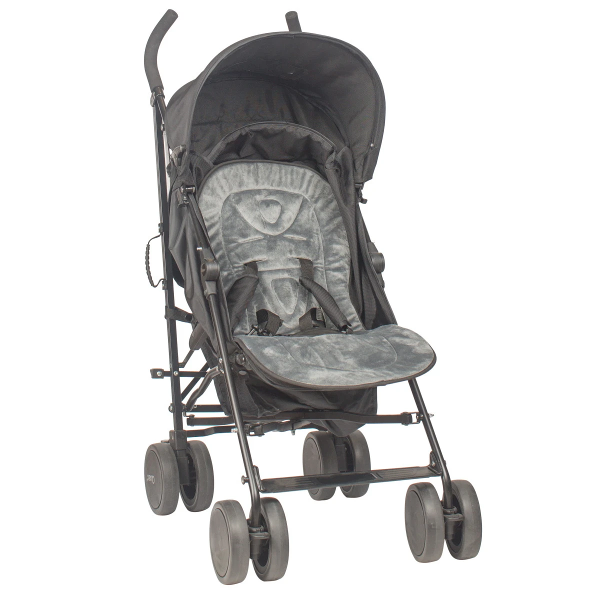 Bo Jungle B-Stroller Liner Grijs/Zwart Universeel Buggy Inlegkussen B300900 - Afbeelding 2