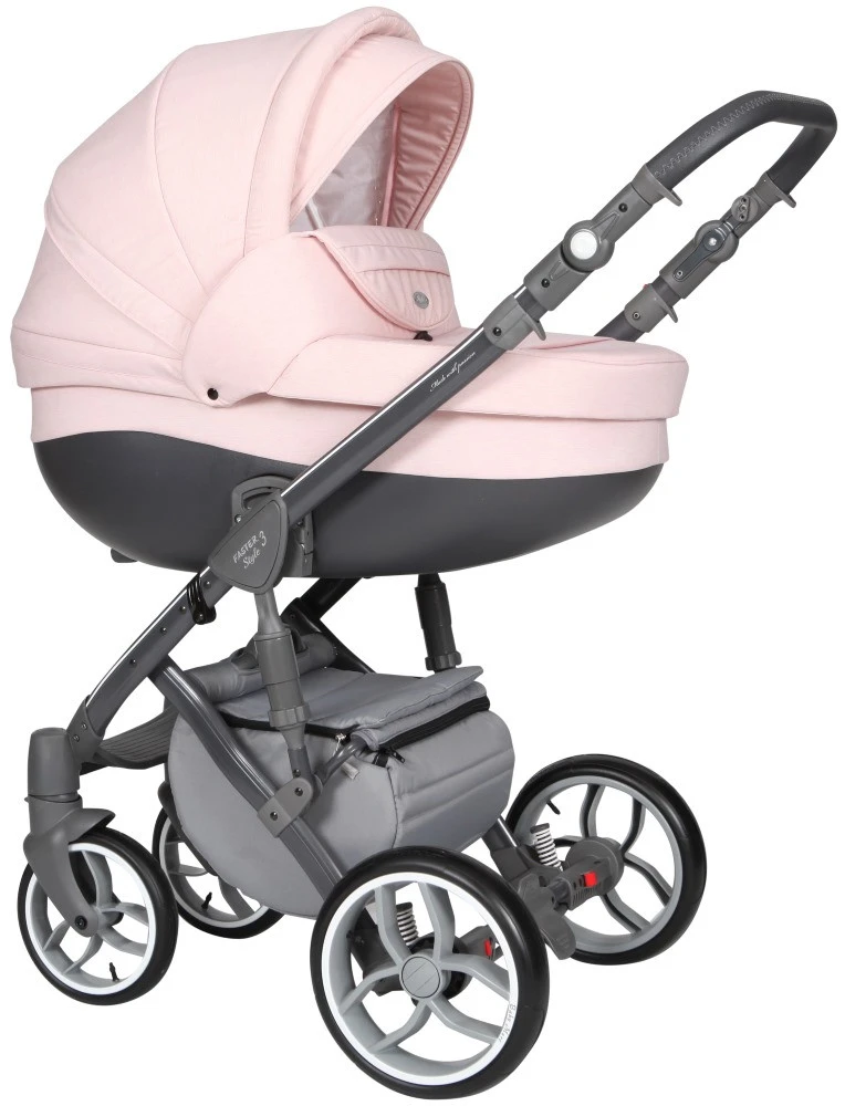 Baby Merc Faster 3 Pink Kinderwagen Incl. Autostoel FIII 91 - Afbeelding 2