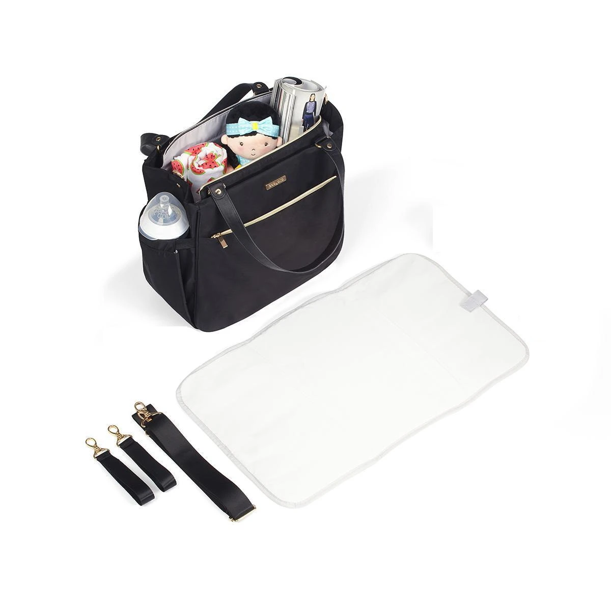 Baby Ono Coco Zwart Luiertas 1516 - Afbeelding 7