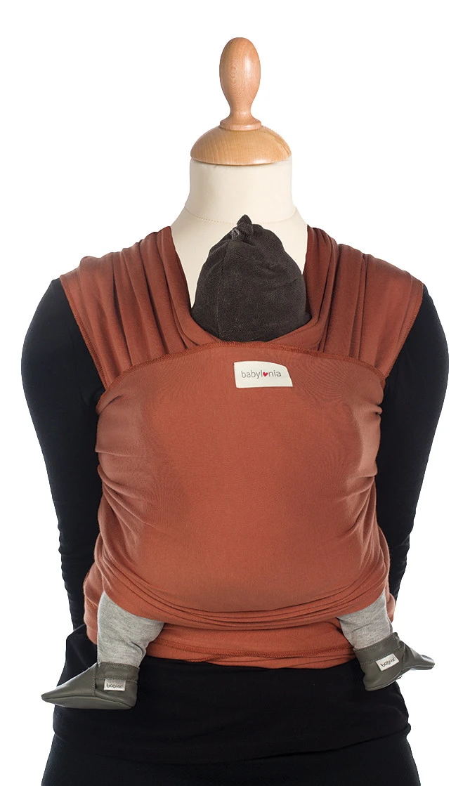 Babylonia Tricot-Slen Organic Sierra Brown Draagdoek BDDTS_1_903