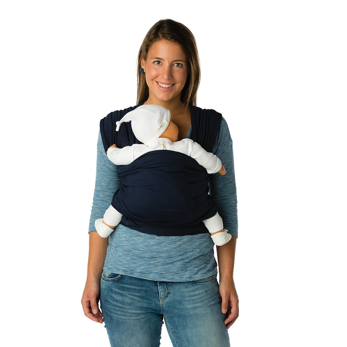 Babylonia Tricot-Slen Bamboo Khaki Green Draagdoek BDDTSB_1_707 - Afbeelding 4