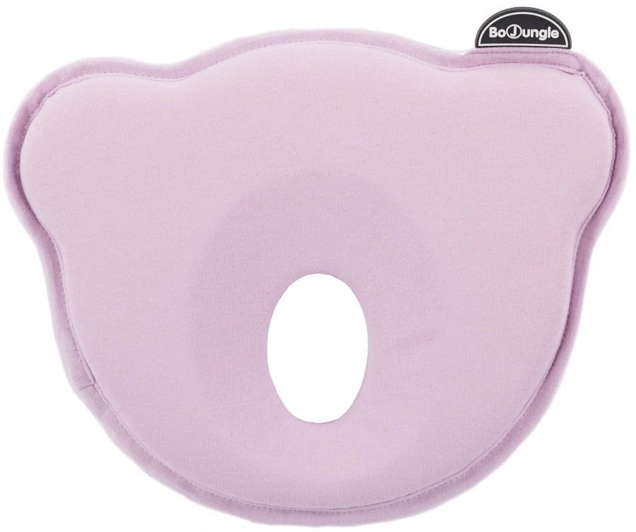 Bo Jungle B-Cosy Jersey Roze Ergonomisch Hoofdkussentje B800340