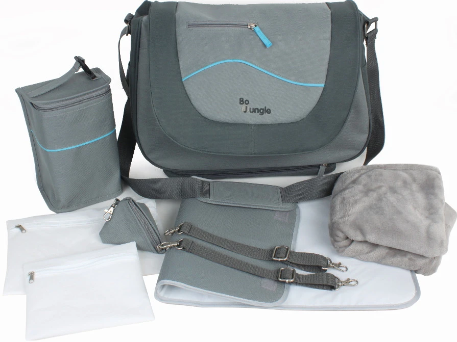 Bo Jungle B-Leisure Grey Luiertas B300420