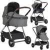 Cangaroo Empire Dark Grey 3-in-1 Kinderwagen Incl. Autostoel