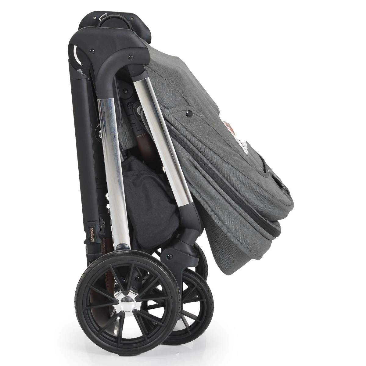 Cangaroo Empire Dark Grey 3-in-1 Kinderwagen Incl. Autostoel - Afbeelding 18