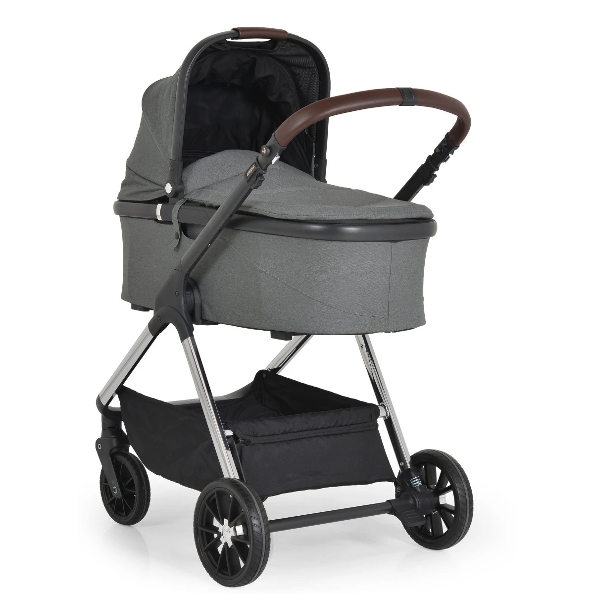 Cangaroo Empire Dark Grey 3-in-1 Kinderwagen Incl. Autostoel - Afbeelding 2