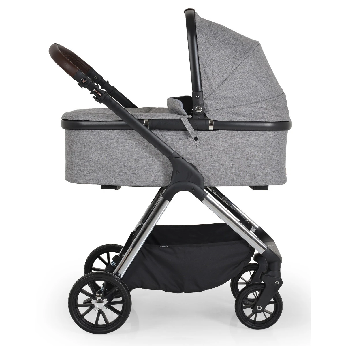 Cangaroo Empire Light Grey 3-in-1 Kinderwagen Incl. Autostoel - Afbeelding 3
