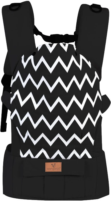 Cangaroo Explorer Black Ergonomische Draagzak 7124