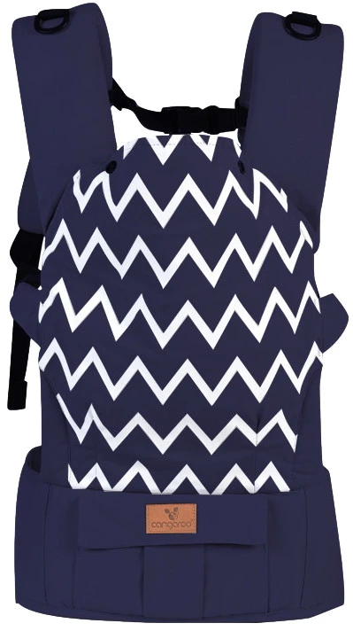 Cangaroo Explorer Blue Ergonomische Draagzak 7117