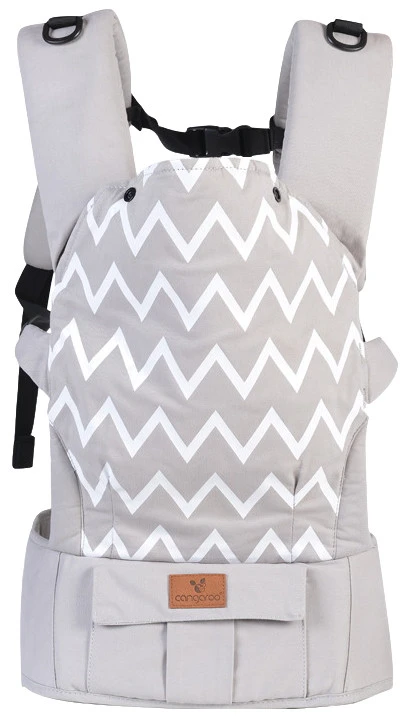 Cangaroo Explorer Grey Ergonomische Draagzak 7094