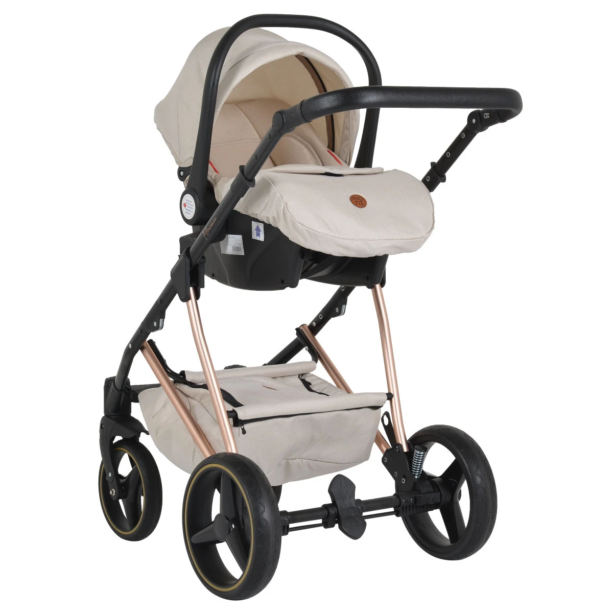 Cangaroo Florence Beige 3-in-1 Kinderwagen Incl. Autostoel 109994 - Afbeelding 18