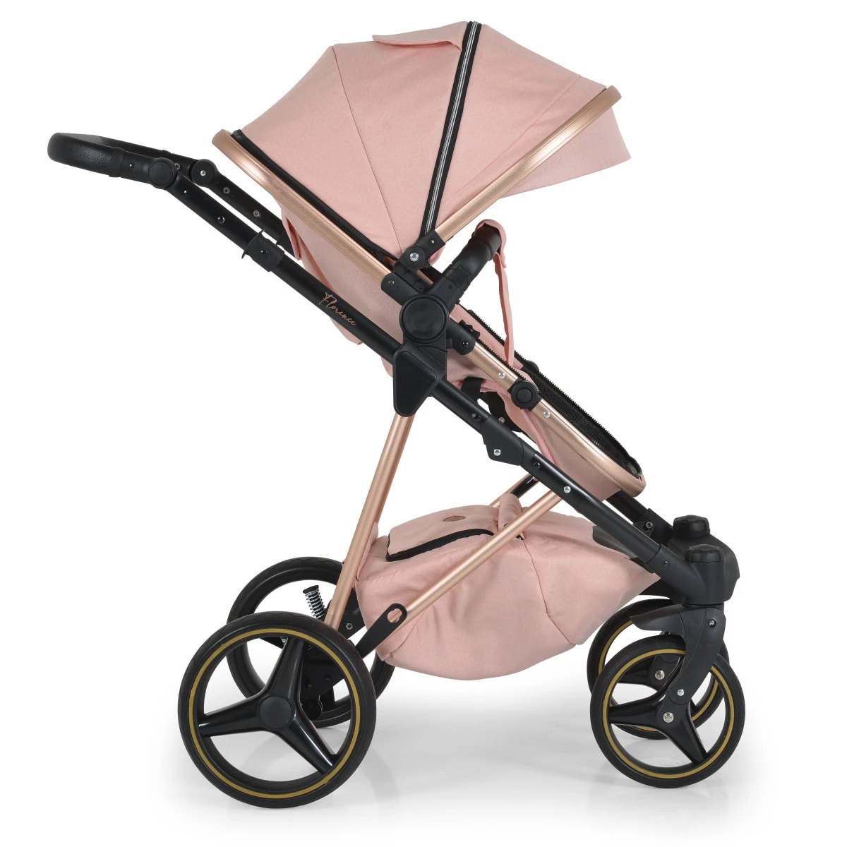 Cangaroo Florence Pink 3-in-1 Kinderwagen Incl. Autostoel 109995 - Afbeelding 8