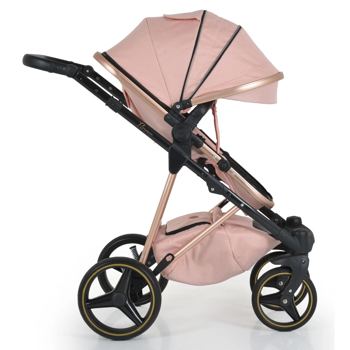 Cangaroo Florence Pink 3-in-1 Kinderwagen Incl. Autostoel 109995 - Afbeelding 9