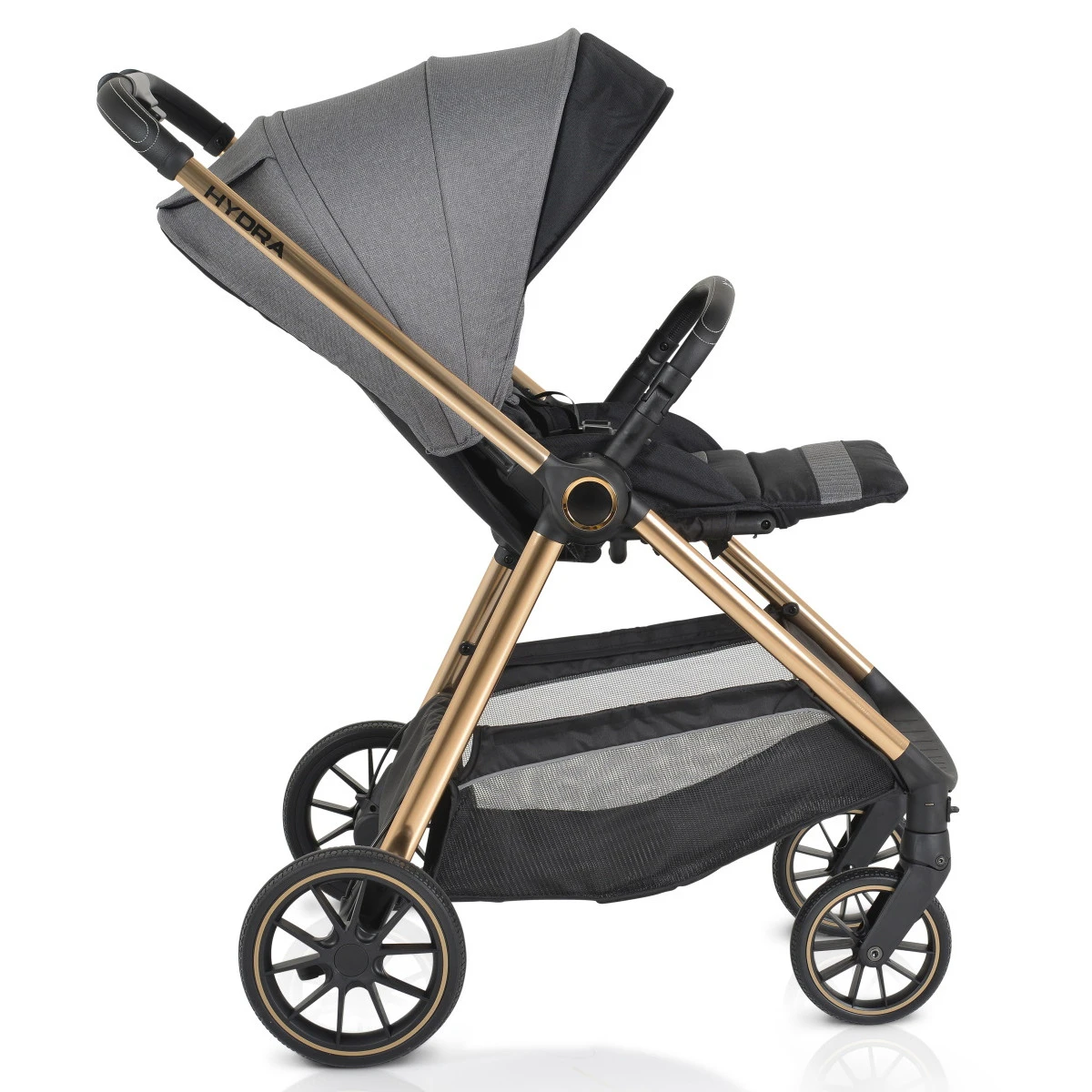 Cangaroo Hydra Grey 2-in-1 Kinderwagen Incl. Adapter - Afbeelding 10