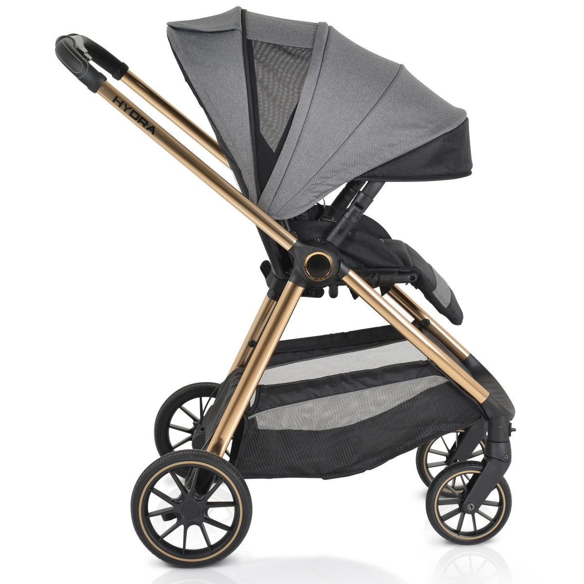 Cangaroo Hydra Grey 2-in-1 Kinderwagen Incl. Adapter - Afbeelding 12