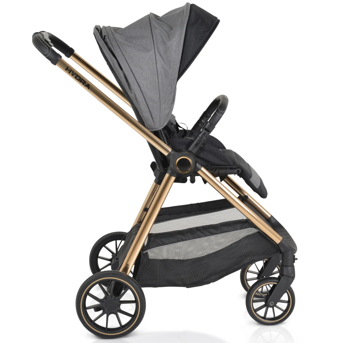 Cangaroo Hydra Grey 2-in-1 Kinderwagen Incl. Adapter - Afbeelding 13