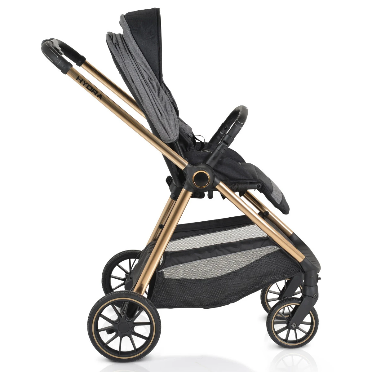 Cangaroo Hydra Grey 2-in-1 Kinderwagen Incl. Adapter - Afbeelding 14