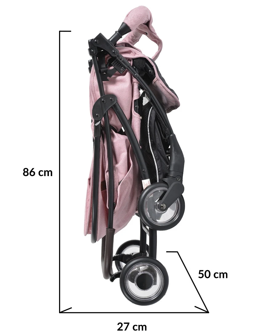 Cangaroo London Pink Wandelwagen 5727 - Afbeelding 13