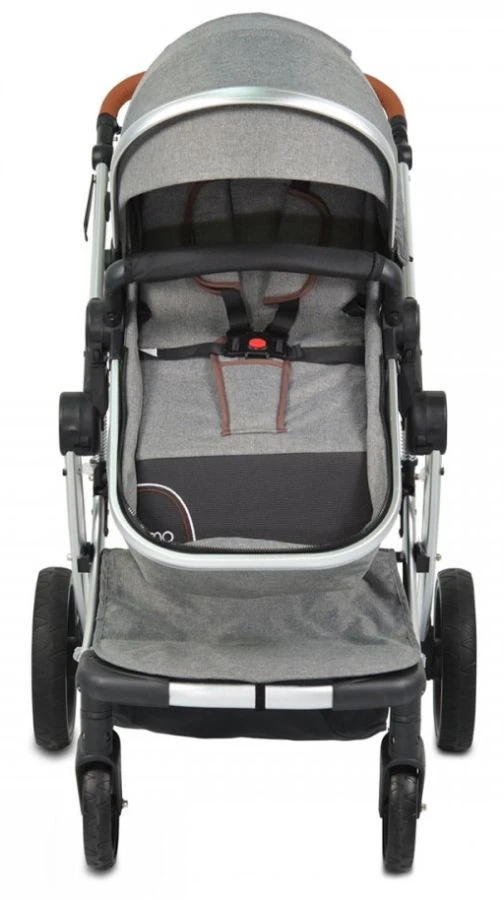 Cangaroo Polly Grey 3-in-1 Combi Kinderwagen Incl. Autostoel - Afbeelding 12
