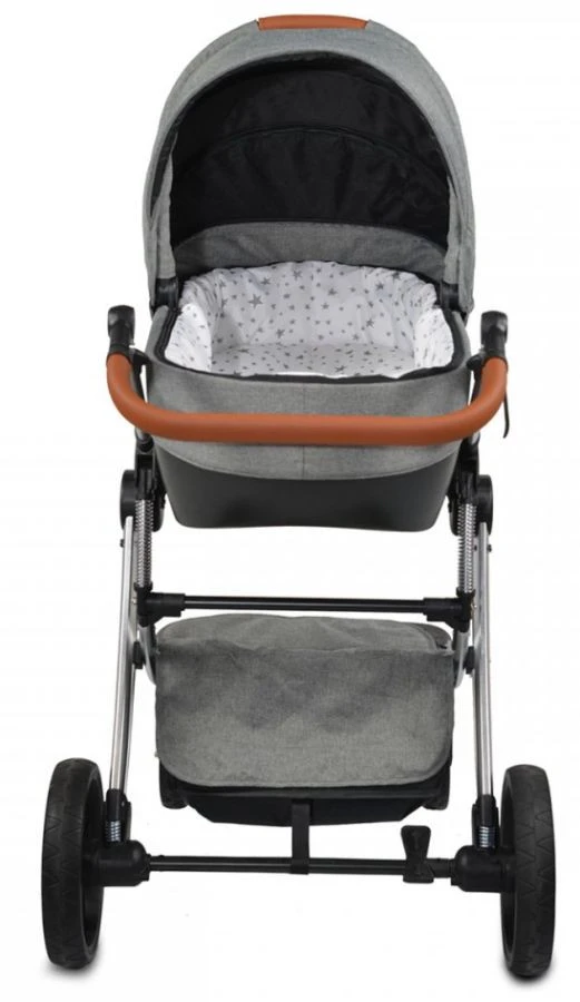 Cangaroo Polly Grey 3-in-1 Combi Kinderwagen Incl. Autostoel - Afbeelding 9