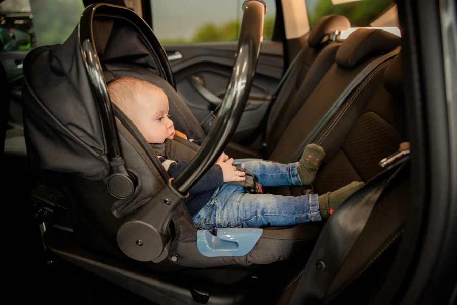 Ding Fenix Grey/Silver Autostoel 0-13kg - Afbeelding 7