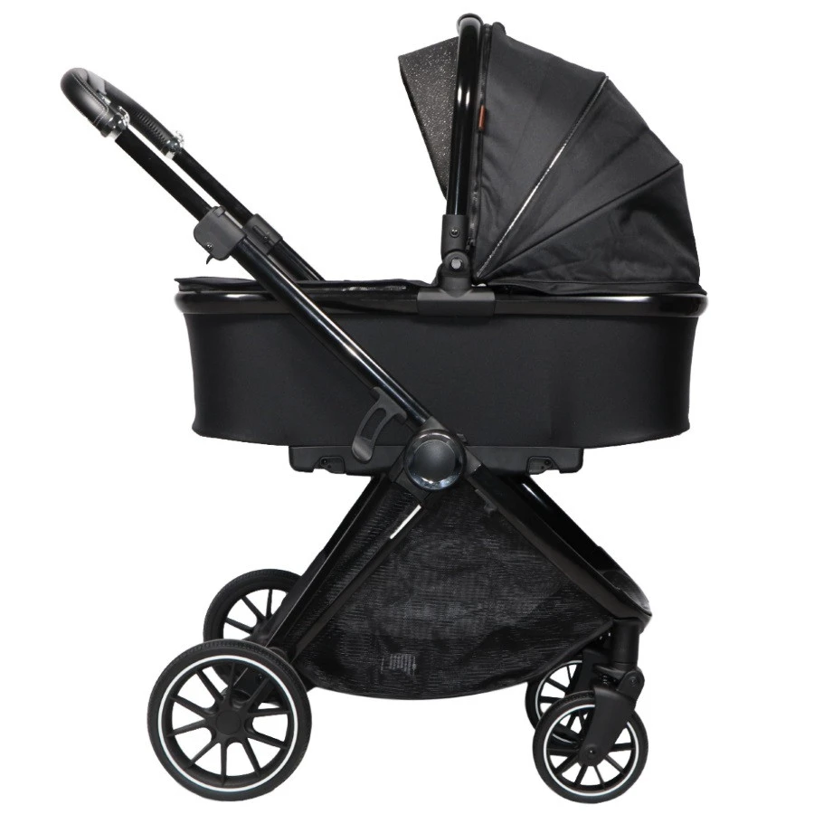 Ding Fenix Black/Black Kinderwagen DI-191701 - Afbeelding 2