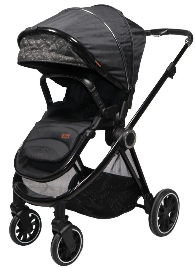 Ding Fenix Black/Black Kinderwagen DI-191701 - Afbeelding 9